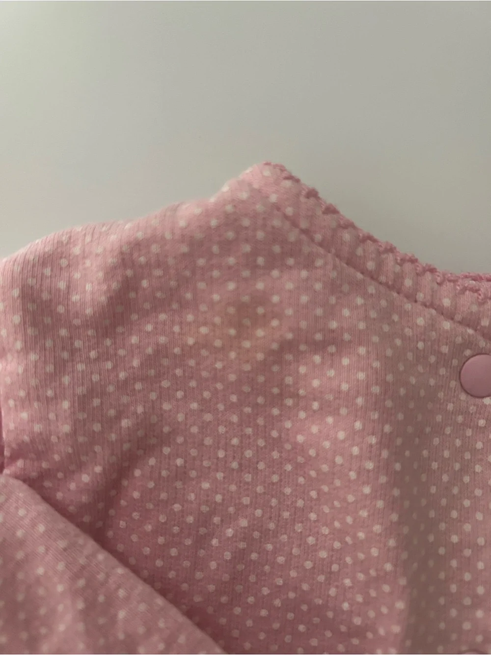 Vintage pink embroidered 2 piece set size 6 month baby girl